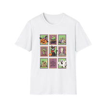 Load image into Gallery viewer, Spooky Halloween T-Shirt for Adults, Unisex Softstyle Tee, Perfect for Halloween Parties, Trick-or-Treat, Costume Wear, Fall Fashion
