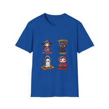 Load image into Gallery viewer, Kawaii Unisex Softstyle T-Shirt, Cute Tee, Japanese Style Shirt, Cozy Graphic Top, Fun Anime Fashion
