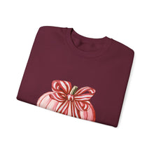 Load image into Gallery viewer, Pumpkin Illustrated Crewneck Sweatshirt for Fall, Cozy Autumn Apparel, Cute Sweatshirt for Thanksgiving, Seasonal Gift, Pumpkin [...]
