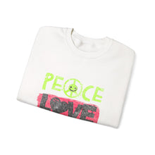 Load image into Gallery viewer, Peace Love Empathy Sweatshirt | Unisex Cozy Crewneck | Inspirational Gift | Casual Wear | Everyday Comfort

