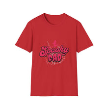 Load image into Gallery viewer, Spooky Dad T-Shirt, Unisex Halloween Shirt, Cute Dad Tee, Family Costume Shirt, Gift for Dads, Fall Fashion T-Shirt
