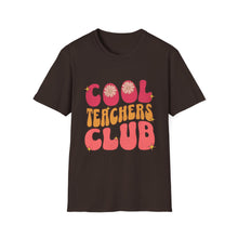Load image into Gallery viewer, Cool Teachers Club T-Shirt, Teacher Appreciation Gift, Back-to-School Shirt, Fun Teacher Tee, Casual Classroom Attire
