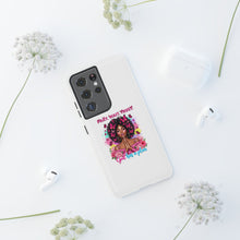 Load image into Gallery viewer, Inspirational Phone Case, Pray Wait Trust God Has a Plan, Spiritual Gift, Motivational Decor, Faith-Based Accessory
