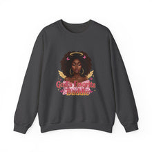 Load image into Gallery viewer, Black History African American Woman Gods Favorite Baddie Sweatshirt, Black Princess Self Love Crewneck Pullover, Unisex Heavy Blend Jumper,
