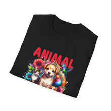 Load image into Gallery viewer, Animal Lovers Unisex T-Shirt | Perfect Gift for Pet Owners, Casual Wear, Animal Rescue Events, Birthdays, and More
