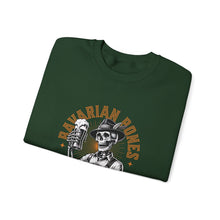 Load image into Gallery viewer, Bavarian Bones Crewneck Sweatshirt, Unisex Sweatshirt, Halloween Apparel, Fall Fashion, Cozy Layering Piece, Gift for Friends
