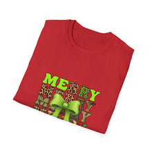 Load image into Gallery viewer, Merry Christmas Unisex T-Shirt, Holiday Apparel, Festive Tee, Gift for Her/Him, Christmas Party Shirt
