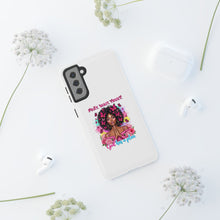 Load image into Gallery viewer, Inspirational Phone Case, Pray Wait Trust God Has a Plan, Spiritual Gift, Motivational Decor, Faith-Based Accessory
