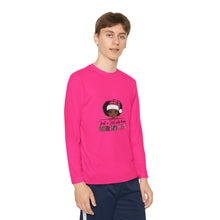 Load image into Gallery viewer, Christmas Kids Long Sleeve Tee, Just A Girl Who Loves Holiday Shirt, Children's Gift, Festive Youth Top, Winter Apparel
