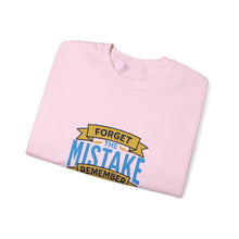 Load image into Gallery viewer, Inspirational Crewneck Sweatshirt, Forget the Mistake Remember the Lesson Hoodie, Motivational Gift, Cozy Apparel, Unisex Sweatshirt, [...]
