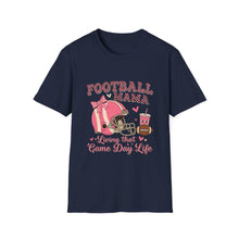 Load image into Gallery viewer, Football Mama Game Day T-Shirt, Football Mom Shirt, Sports Mom Tee, Game Day Apparel, Football Fan Shirt
