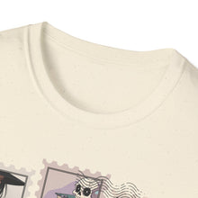 Load image into Gallery viewer, Literary Cat Lover T-Shirt, Fun Gift for Book Lovers, Cozy Reading Tee, Perfect for Birthdays, Cat-Themed Casual Wear
