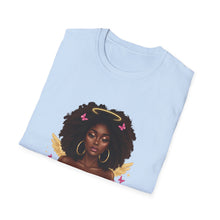 Load image into Gallery viewer, Gods Favorite Baddie Unisex T-Shirt, African American Woman Tee, Black Princess Shirt, Black History Gift, Self Love Apparel
