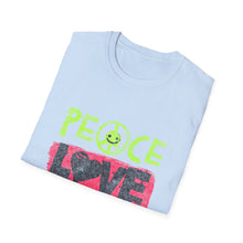 Load image into Gallery viewer, Peace Love Empathy T-Shirt, Unisex Graphic Tee for Everyday Wear, Perfect for Kindness Day, Gift for Friends, Casual Comfort Shirt
