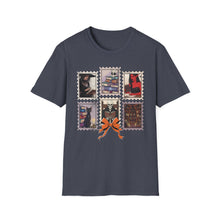 Load image into Gallery viewer, Literary Cat Lover T-Shirt, Fun Gift for Book Lovers, Cozy Reading Tee, Perfect for Birthdays, Cat-Themed Casual Wear
