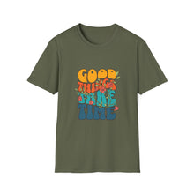 Load image into Gallery viewer, Good Vibes Unisex Softstyle T-Shirt - Perfect for Relaxation, Casual Wear, Unique Gift, Friendship, Positive Affirmation
