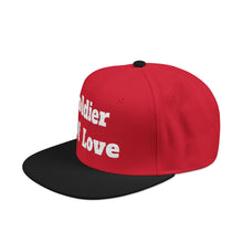 Load image into Gallery viewer, Embroidered Snapback Hat, Funny Quotes Soldier Of Love Cap, Adjustable Baseball Cap, Hip Hop Hat, Streetwear Accessories
