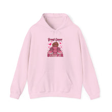 Load image into Gallery viewer, Breast Cancer Survivor Hoodie, Empowerment Sweatshirt, Supportive Gift, Unisex Hooded Sweatshirt, Cancer Awareness Apparel

