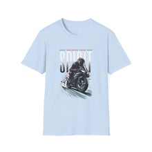 Load image into Gallery viewer, Motorcycle Enthusiast T-Shirt, Unisex Graphic Tee, Biker Gift, Summer Casual Wear, Father's Day Gift, Ride with Style
