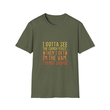 Load image into Gallery viewer, Playful Unisex T-Shirt for Candy Lovers - Funny Graphic Tee, Gift for Kids, Summer Wear, Trendy Statement Shirt, Halloween Outfit
