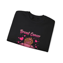 Load image into Gallery viewer, Breast Cancer Survivor Sweatshirt, Cozy Pullover for Awareness, Gifts for Survivors, Supportive Cancer Message, Comfortable Crewneck
