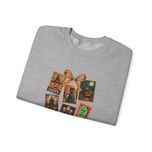 Load image into Gallery viewer, Halloween Pumpkin Sweatshirt, Cozy Fall Crewneck, Unisex Sweatshirt, Seasonal Fashion, Trick or Treat Top, Halloween Gift
