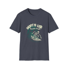 Load image into Gallery viewer, Surf's Up Unisex Softstyle T-Shirt, Beach Vibe Apparel, Summer Wardrobe Essential, Gift for Surfers, Casual Tee
