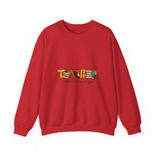 Load image into Gallery viewer, Teacher Appreciation Crewneck Sweatshirt, Fun Teacher Gift, Back to School, Educator Appreciation, Cozy Classroom Outfit
