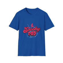 Load image into Gallery viewer, Spooky Dad T-Shirt, Unisex Halloween Shirt, Cute Dad Tee, Family Costume Shirt, Gift for Dads, Fall Fashion T-Shirt
