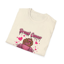 Load image into Gallery viewer, Breast Cancer Survivor T-Shirt, Unisex Softstyle Tee, Supportive Shirt, Gift for Survivors, Awareness Month Apparel
