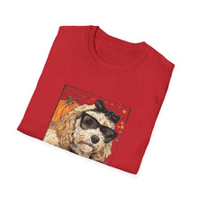 Load image into Gallery viewer, Funny Halloween Dog Unisex Softstyle T-Shirt, Costume Party Tee, Humorous Trick or Treat Top, Dog Lover Gift, Spooky Season Apparel
