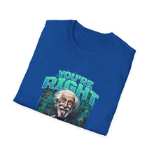 Load image into Gallery viewer, Genius Quote T-Shirt, Unisex Softstyle Tee, Fun Gift for Nerds, Motivational Shirt, Perfect for Birthdays, Casual Wear, Geeky Humor
