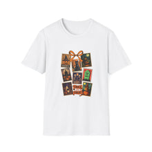 Load image into Gallery viewer, Halloween-Themed Unisex Softstyle T-Shirt, Spooky Graphic Tee, Trick or Treat Shirt, Fall Festival Apparel, Ghostly Vibe Wear
