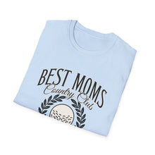 Load image into Gallery viewer, Best Moms Country Club T-Shirt, Gift for Moms, Funny T-Shirt, Mother&#39;s Day Gift, Casual Wear, Golf Lovers Tee
