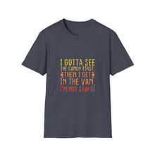 Load image into Gallery viewer, Playful Unisex T-Shirt for Candy Lovers - Funny Graphic Tee, Gift for Kids, Summer Wear, Trendy Statement Shirt, Halloween Outfit

