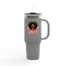 Load image into Gallery viewer, God's Favorite Daughter Insulated Travel Mug, 40oz - Stylish Travel Cup for Daily Adventures, Great Gift for Sisters and Friends, [...]
