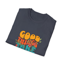 Load image into Gallery viewer, Good Vibes Unisex Softstyle T-Shirt - Perfect for Relaxation, Casual Wear, Unique Gift, Friendship, Positive Affirmation
