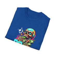 Load image into Gallery viewer, Funny Skull Quotes Unisex Softstyle T-Shirt, Do what makes you Happy, Graphic Tee, Sarcastic Shirt, Gift for Skull Lovers, Halloween Shirt
