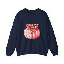 Load image into Gallery viewer, Pumpkin Illustrated Crewneck Sweatshirt for Fall, Cozy Autumn Apparel, Cute Sweatshirt for Thanksgiving, Seasonal Gift, Pumpkin [...]
