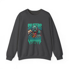 Load image into Gallery viewer, Zombie Graphic Sweatshirt | Unisex Heavy Blend™ Crewneck | Casual Wear, Halloween Apparel, Cozy Gift, Graphic Sweatshirt, Trendy Outfit
