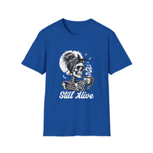 Load image into Gallery viewer, Gothic Skull T-Shirt, Edgy Casual Tee, Halloween Apparel, Unisex Graphic Shirt, Alternative Fashion, Spooky Style
