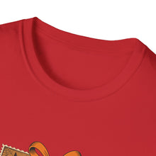 Load image into Gallery viewer, Halloween-Themed Unisex Softstyle T-Shirt, Spooky Graphic Tee, Trick or Treat Shirt, Fall Festival Apparel, Ghostly Vibe Wear
