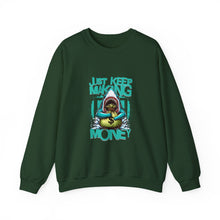 Load image into Gallery viewer, Just Keep Making Money Sweatshirt, Cool Crewneck for Entrepreneurs, Funny Gift for Hustlers, Casual Unisex Apparel, Perfect for [...]
