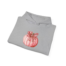 Load image into Gallery viewer, Fall-Themed Hoodie with Pumpkin Design, Cozy Sweatshirt for Autumn, Perfect for Halloween and Thanksgiving, Gift for Him/Her, Unisex [...]
