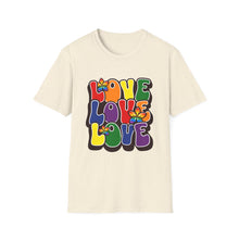 Load image into Gallery viewer, Funny Quotes Unisex Softstyle T-Shirt, Love, Love - Cute Graphic Tee, Sarcastic Saying Shirt, Humorous Gift, Comfy Tee, Hilarious Shirt
