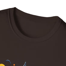 Load image into Gallery viewer, Funny Halloween T-Shirts, Haunted House Unisex Softstyle Tee - Spooky Costume Apparel, Scary Ghost Graphic Shirt, Trick or Treat Clothes,
