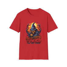 Load image into Gallery viewer, Something Wicked This Way Comes Unisex Softstyle T-Shirt, Halloween Shirt, Witch Tee, Fall Shirt, Casual Graphic Tee
