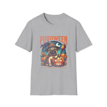 Load image into Gallery viewer, Funny Quote Halloween Pug Unisex Softstyle T-Shirt, Cute Pug Tee, Halloween Dog Shirt, Funny Halloween Quote Top, Pug Lover Gift
