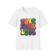 Load image into Gallery viewer, Funny Quotes Unisex Softstyle T-Shirt, Love, Love - Cute Graphic Tee, Sarcastic Saying Shirt, Humorous Gift, Comfy Tee, Hilarious Shirt
