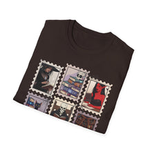 Load image into Gallery viewer, Literary Cat Lover T-Shirt, Fun Gift for Book Lovers, Cozy Reading Tee, Perfect for Birthdays, Cat-Themed Casual Wear
